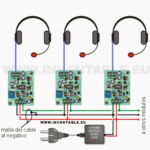 Intercomunicador con auriculares