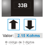 Calculadora de códigos para resistencias SMD