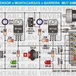 Circuito del ascensor / montacargas / barrera