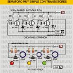 Semáforo con transistores muy simple