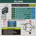 Algunos MOSFETs de potencia